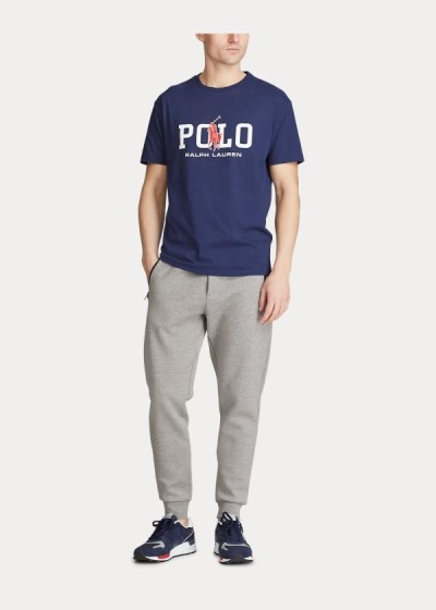 Playeras Polo Ralph Lauren Hombre Azul Marino - Classic Fit Logo - WDABZ6510